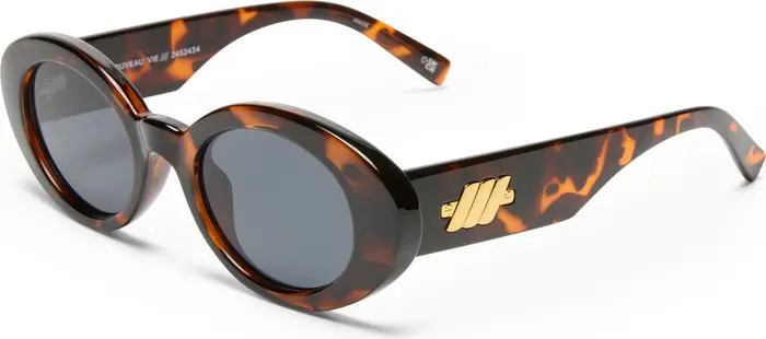 Le Specs Nouveau Vie 50mm Oval Sunglasses | Nordstrom | Nordstrom