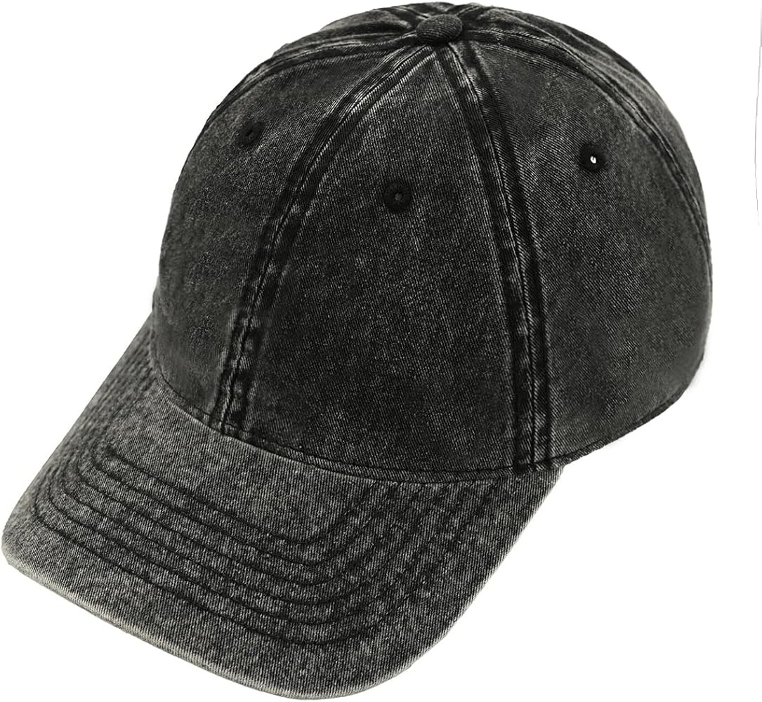 C.C Acid Wash Cotton 3D Embroidered Baseball Cap (BA-4239) (BA-4240) (BA-4241) | Amazon (US)