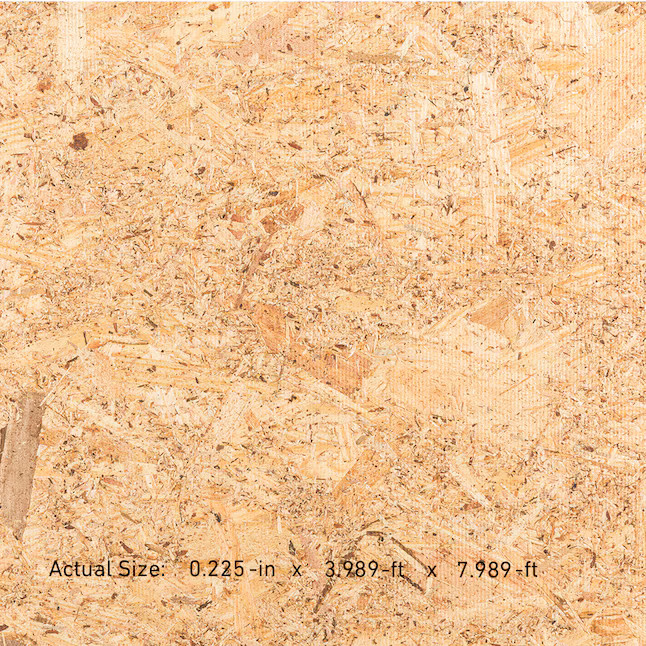 1/4-in x 4-ft x 8-ft Osb (Oriented Strand Board) | Lowe's