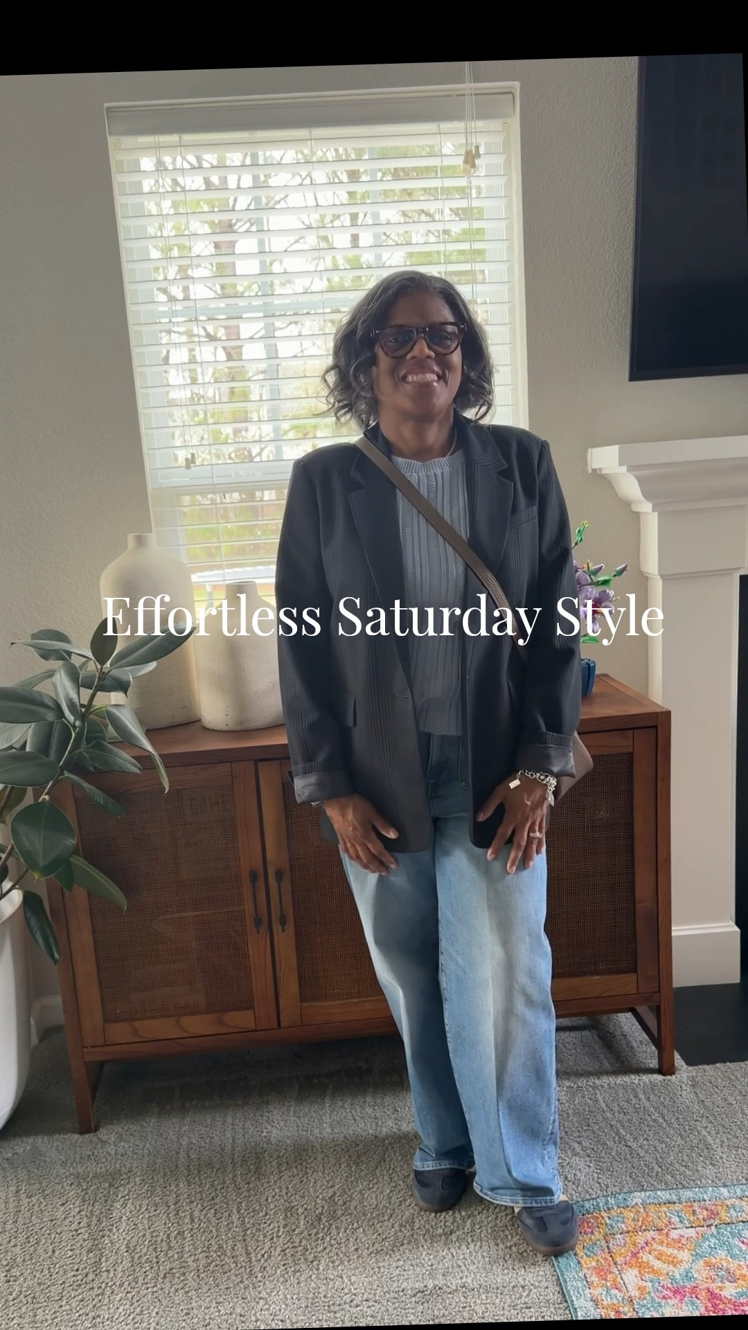 Saturday OOTD 🩵
Casual weekend outfit featuring a relaxed Abercrombie blazer, Madewell denim, and comfy Sambas. Easy outfit idea for errands, brunch, or everyday wear.

Everything linked to shop ✨

#ltkstyle #ltkover40 #ltkover50 #ltkcasual #ltkdenim #ltkblazer #ltkweekend #ambercrombie #madewell #amazon

#LTKMidsize #LTKootd #LTKmomlife