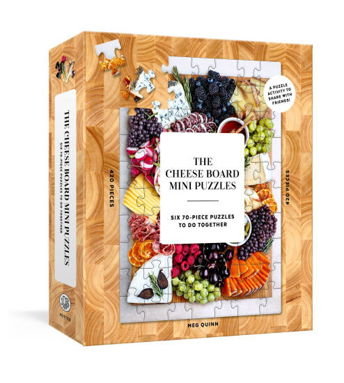 The Cheese Board Mini Puzzles: Six 70-Piece Puzzles to Do Together | Barnes & Noble