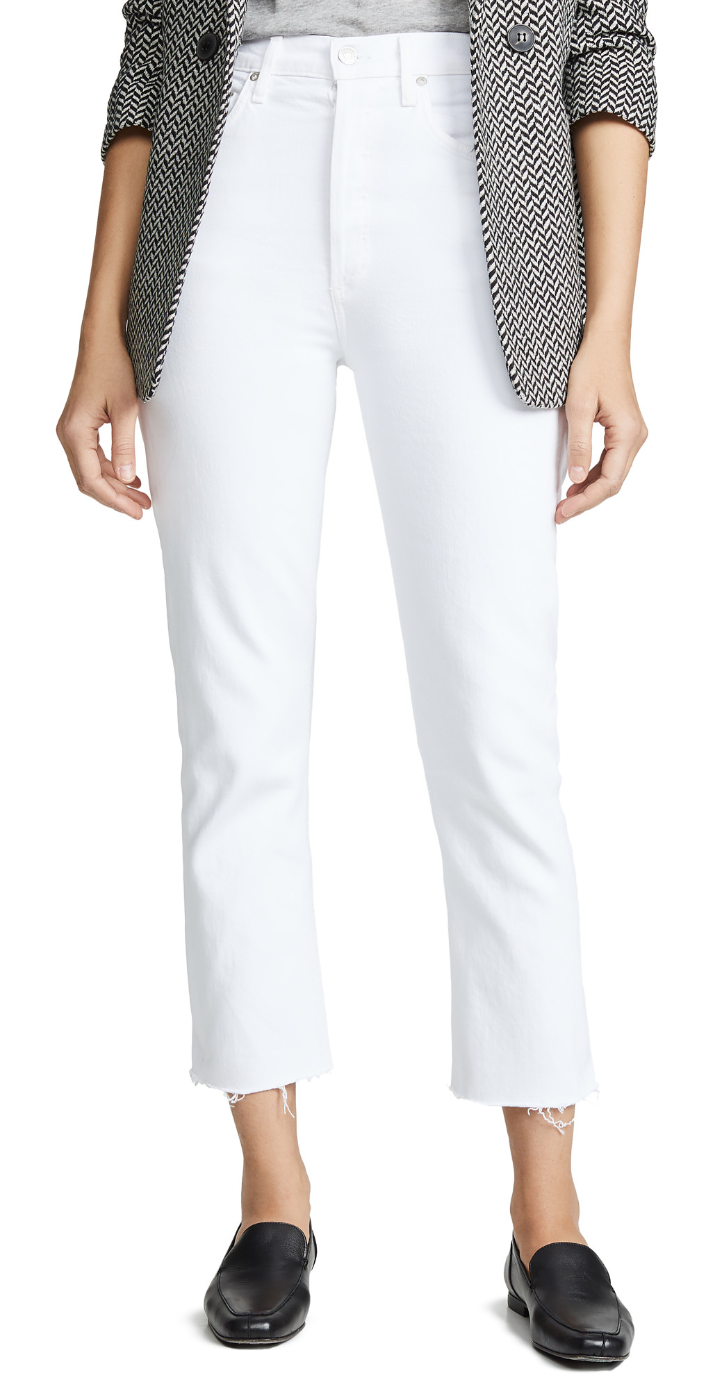 AGOLDE Hi Rise Straight Riley Crop Jeans | Shopbop