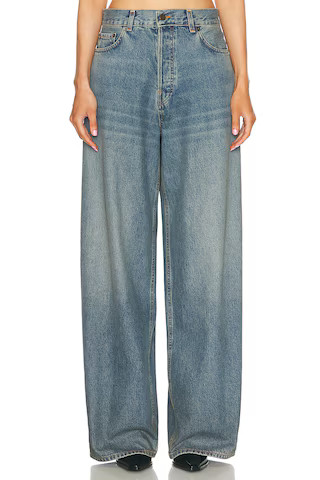 Haikure Bethany Wide Leg in Oil Blue | FWRD | FWRD 