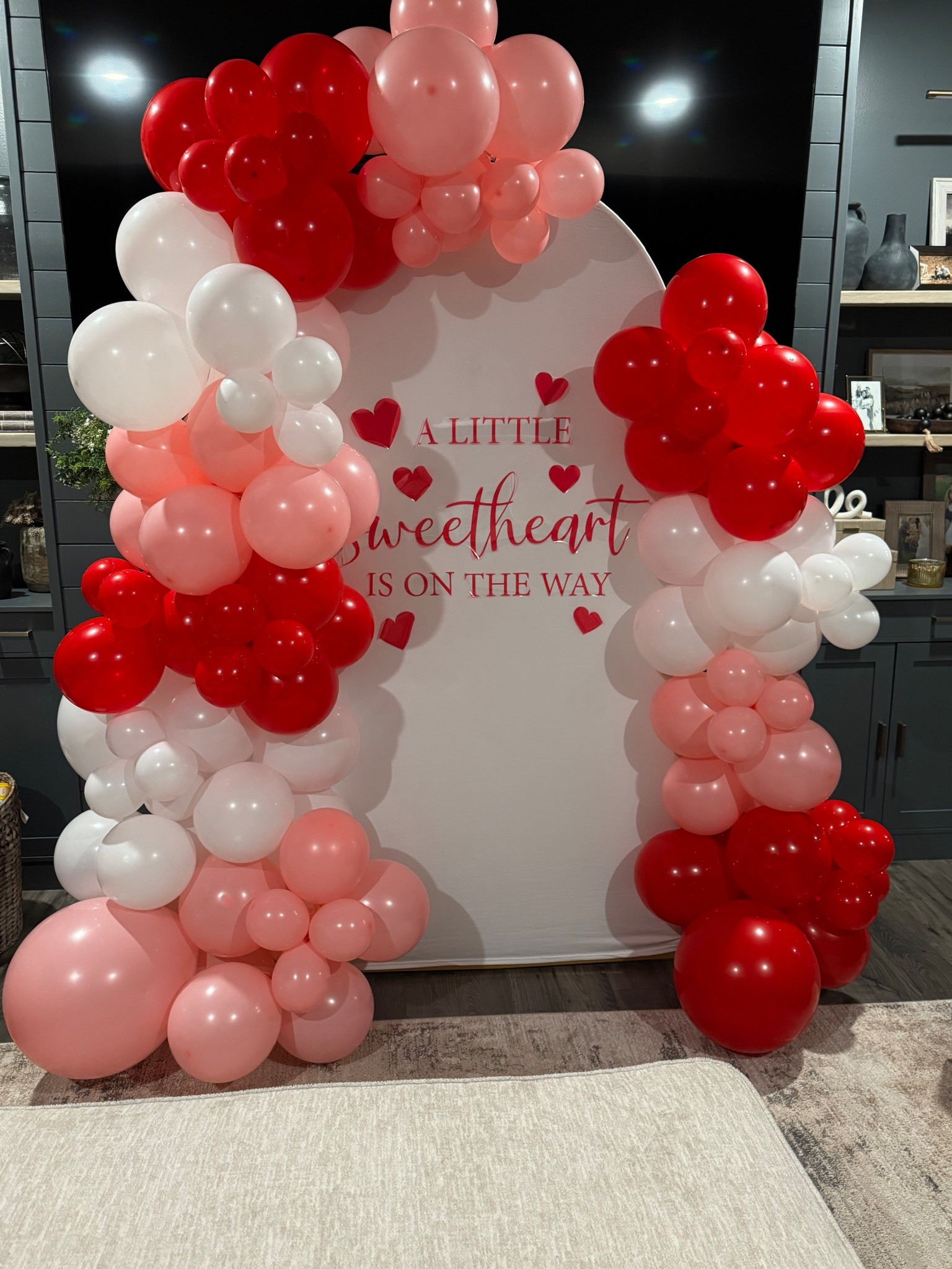 Cute baby girl baby shower balloon arch kit! 

#LTKBaby #LTKValentine