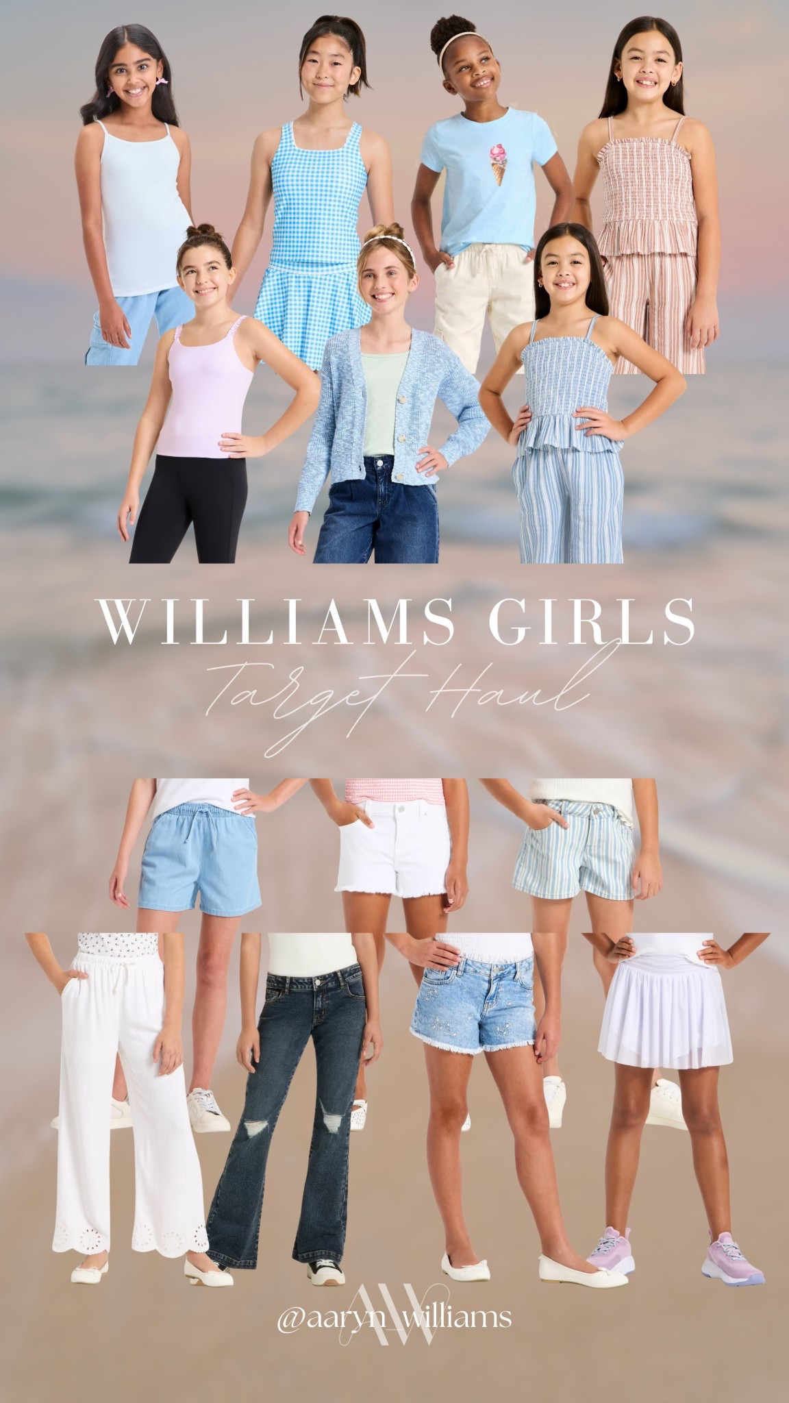 Williams girls are spring break readyyyy 🌊☀️ Stopped at Target and did some damage 

#LTKKids #LTKSeasonal