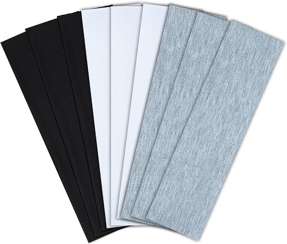 9Pcs Headbands for women Non Slip Headband, Soft Elastic Hair Bands for Women's Hair, Fashion Cot... | Amazon (US)