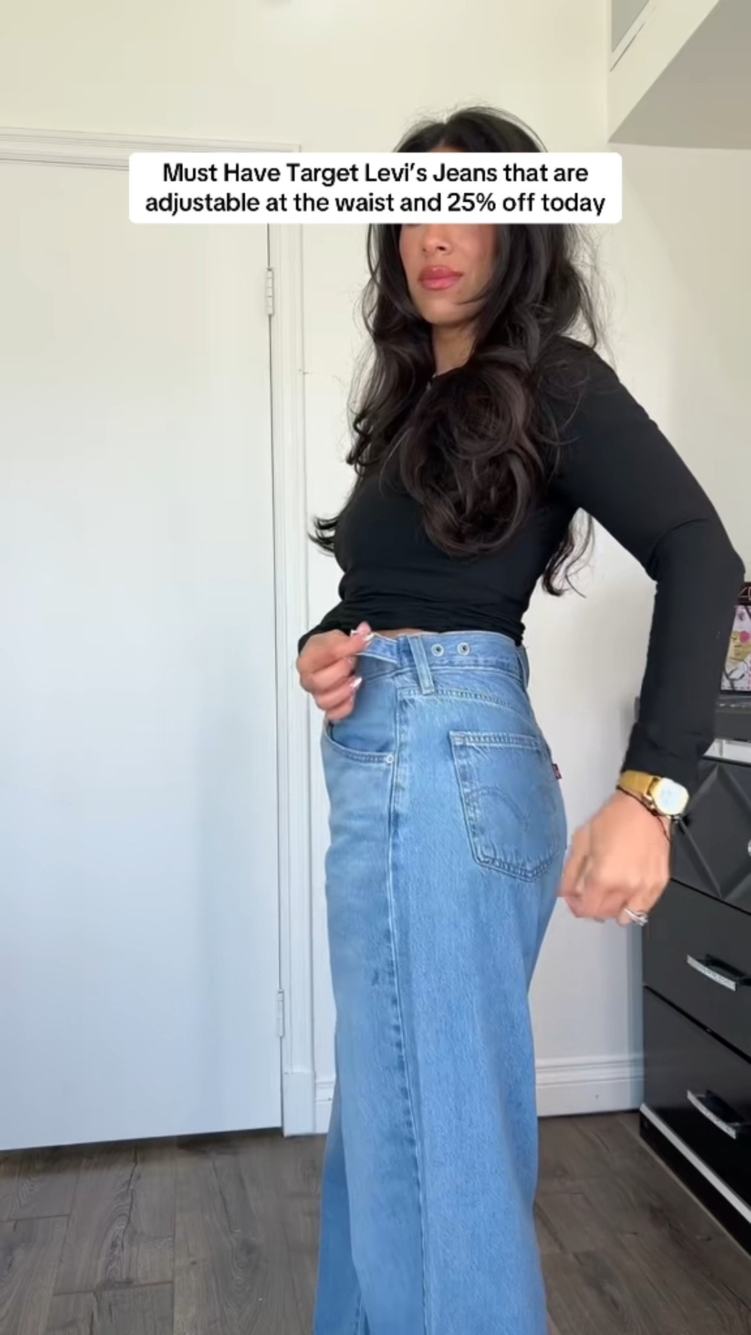 Must have Levi’s jeans from target for 25% off today 
The viral cinchable waist baggy jeans! I got mine from Amazon but it sold out there, but Target restocked for a limited time.

#LTKSaleAlert #LTKStyleTip #LTKWatchNow