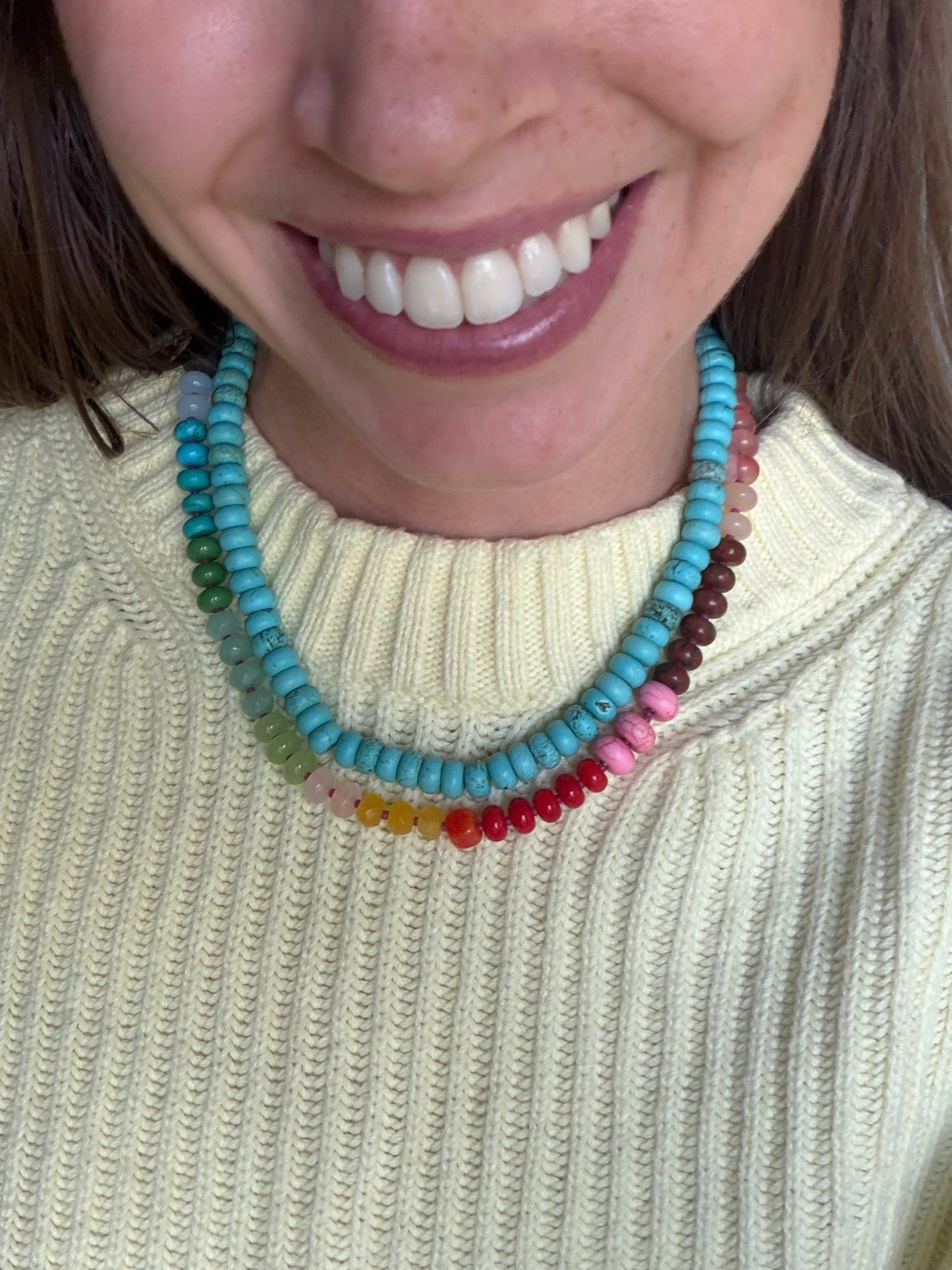 My favorite colorful beaded necklaces for layering!

#LTKSeasonal