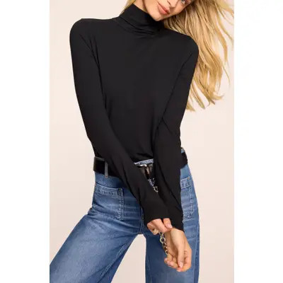Ramy Brook Thea Turtleneck Top in Heritage Brown at Nordstrom, Size Xx-Large | Nordstrom