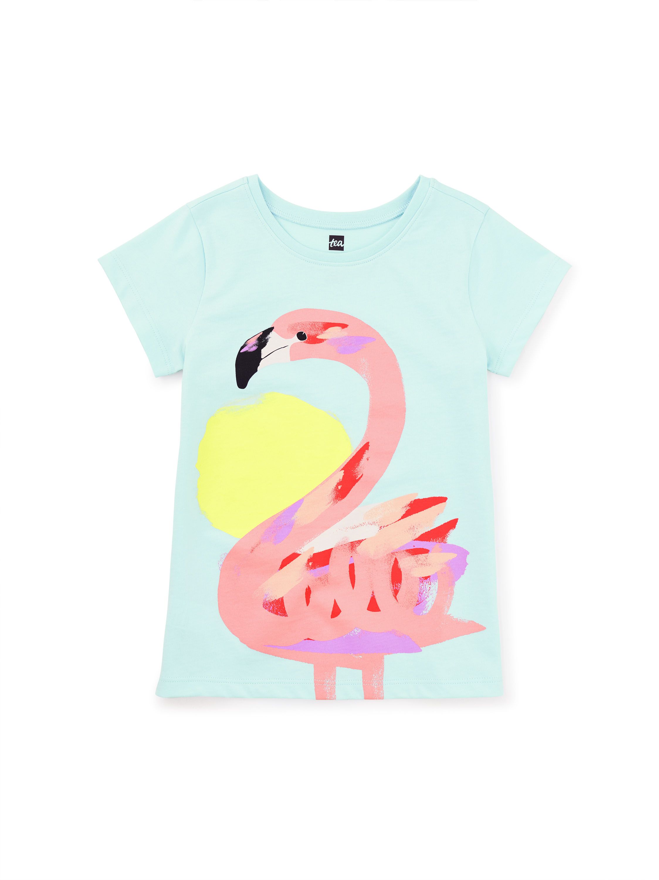 Fun Flamingo Graphic Tee | Tea Collection