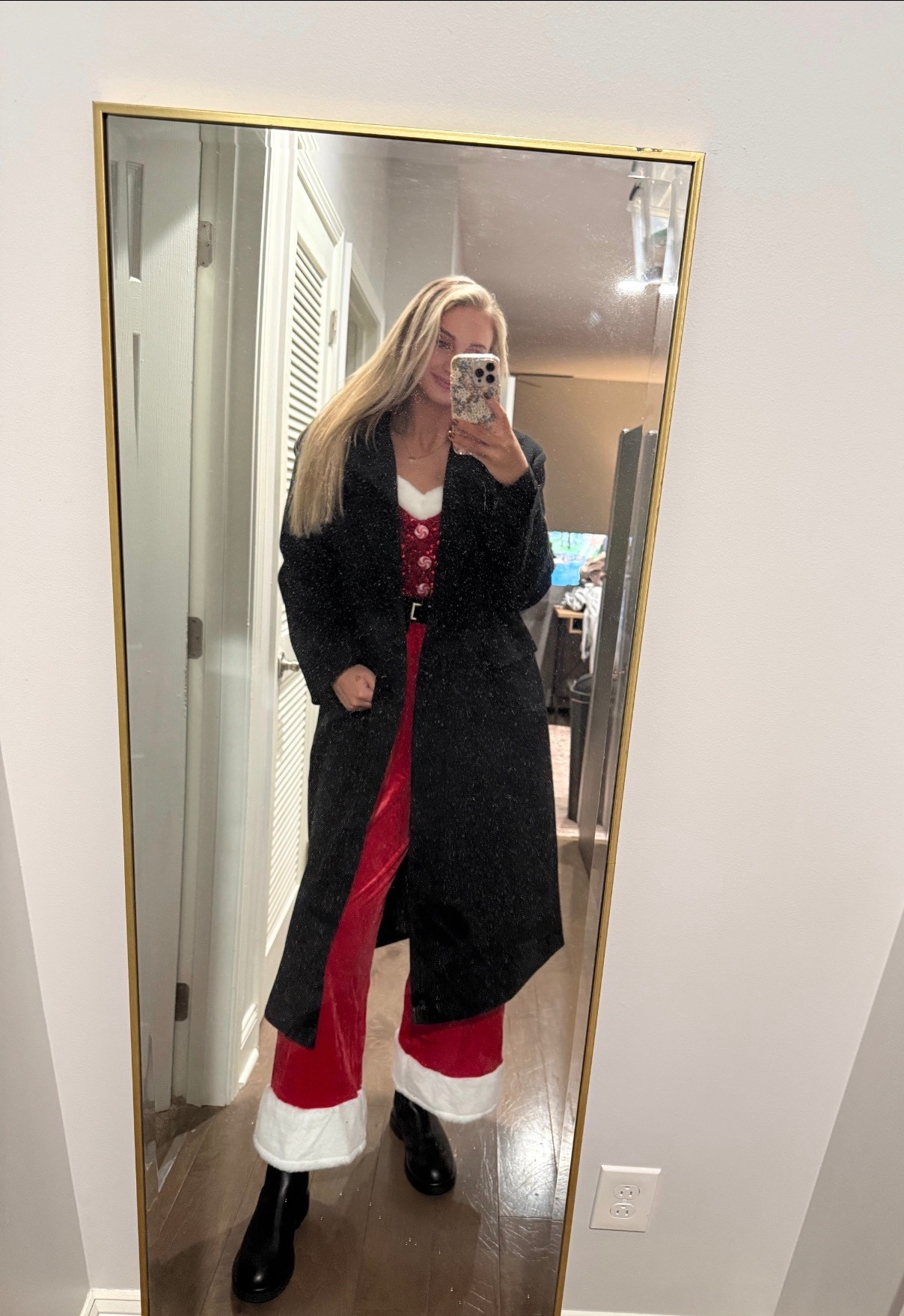 If you need a cute and festive holiday outfit, Walmart’s gotchu, girl. 😍

Literally everything I am wearing here: the coat, the long sleeve shirt, the jumpsuit, and the boots.. ALL from Walmart. I got SO many compliments when I wore this, too! 


#LTKTall #LTKHoliday