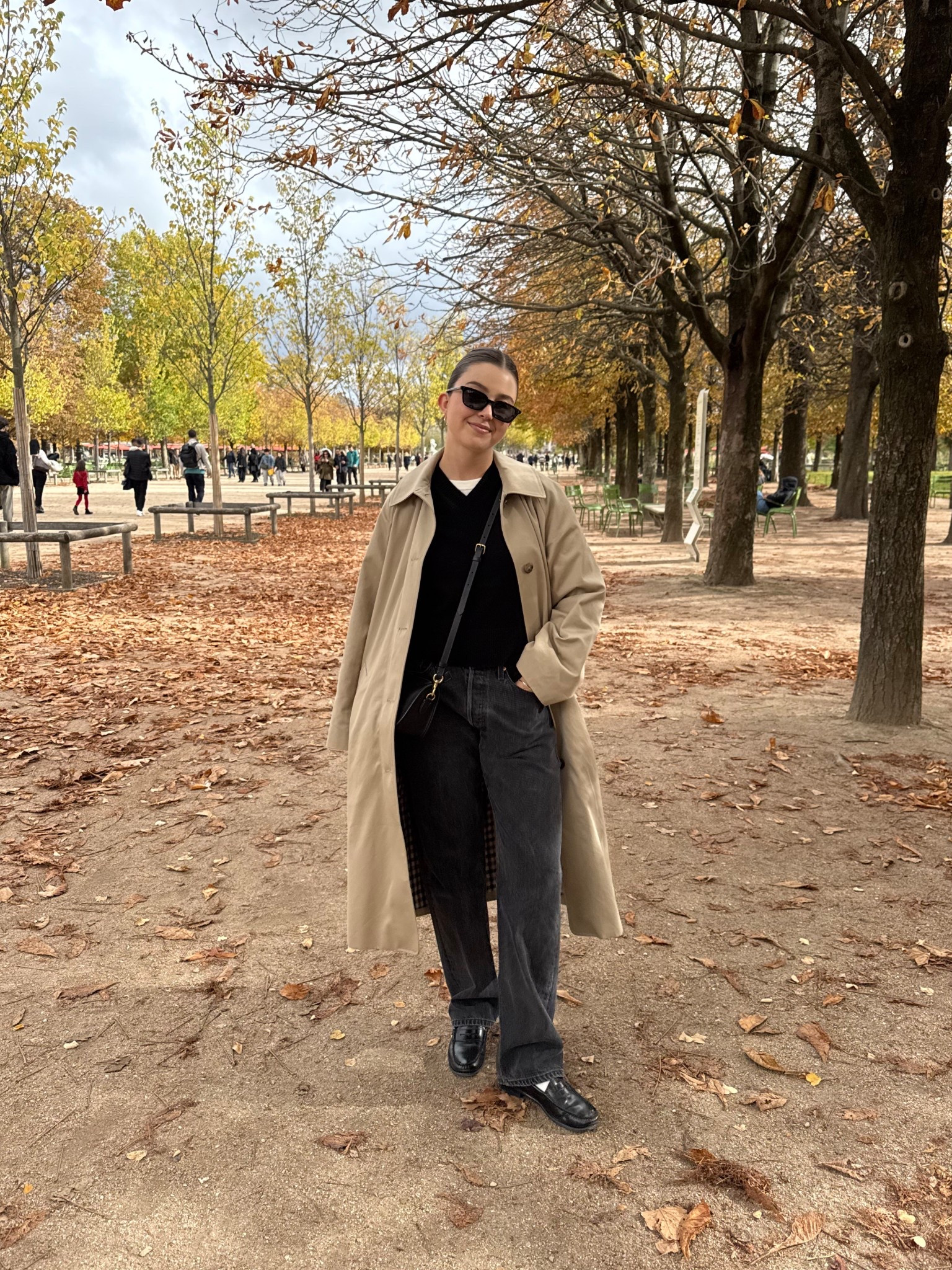 Paris in October is such a dream. Wearing my Clyde trench from Sezane, sweater from Everlane, and vintage Levi’s 

#LTKootd #LTKSaleAlert