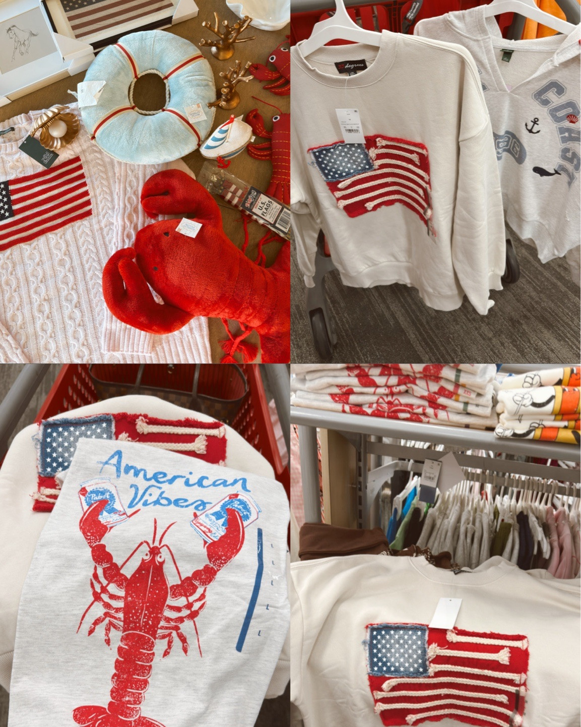 4th of July favorite finds 🦀 
.
4th of july outfit - Flag Sweater - Target finds - Summer Finds

#LTKSaleAlert #LTKSeasonal #LTKMidsize