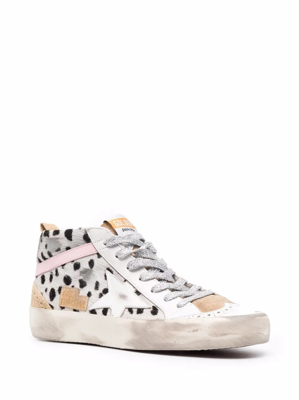multi-panel lace-up sneakers | Farfetch (US)