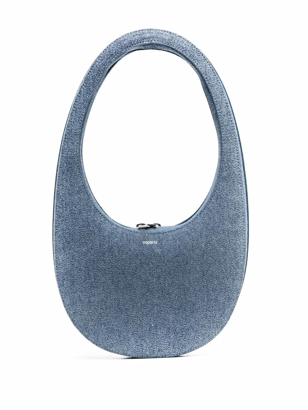 Coperni Swipe Denim Shoulder Bag - Farfetch | Farfetch Global