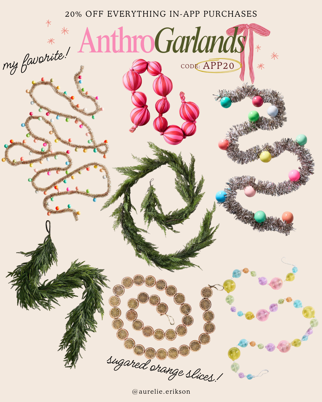 A little whimsical Christmas magic from Anthropologie 🎄✨ Think colorful ornaments, playful patterns, vintage-inspired details & the most charming holiday finds. If your Christmas style is anything but boring, you’re going to LOVE this collection! 🎀❤️✨ 

USE CODE: APP20 for 20% off!


 #Anthropologie #AnthroHome #ChristmasDecor #WhimsicalChristmas #HolidayDecor #ChristmasInspo
 

 #LTKSeasonal #LTKHome