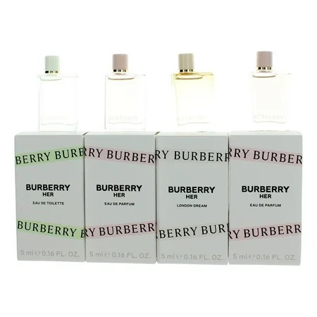 Burberry Her by Burberry, 4 Piece Variety Mini Gift Set for Women | Walmart (US)