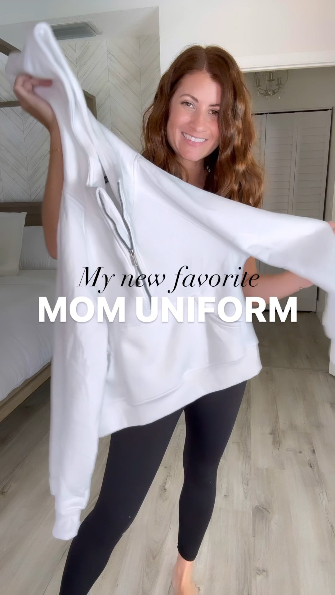 Introducing my new *favorite* Mom Uniform 👏🏻 If I lived somewhere remotely colder than the temps in FL, I’d be rocking this everything single day! 

✨Follow me for more affordable fashion finds and try ons from Amazon✨

Wearing a medium in the white and small in the grey! Prefer the medium for a tad more length! 

To shop: https://rebrand.ly/Claudia123
Use Code: Claudia123 for an additional 10% off 

#LTKstyletip #LTKSeasonal #LTKunder50