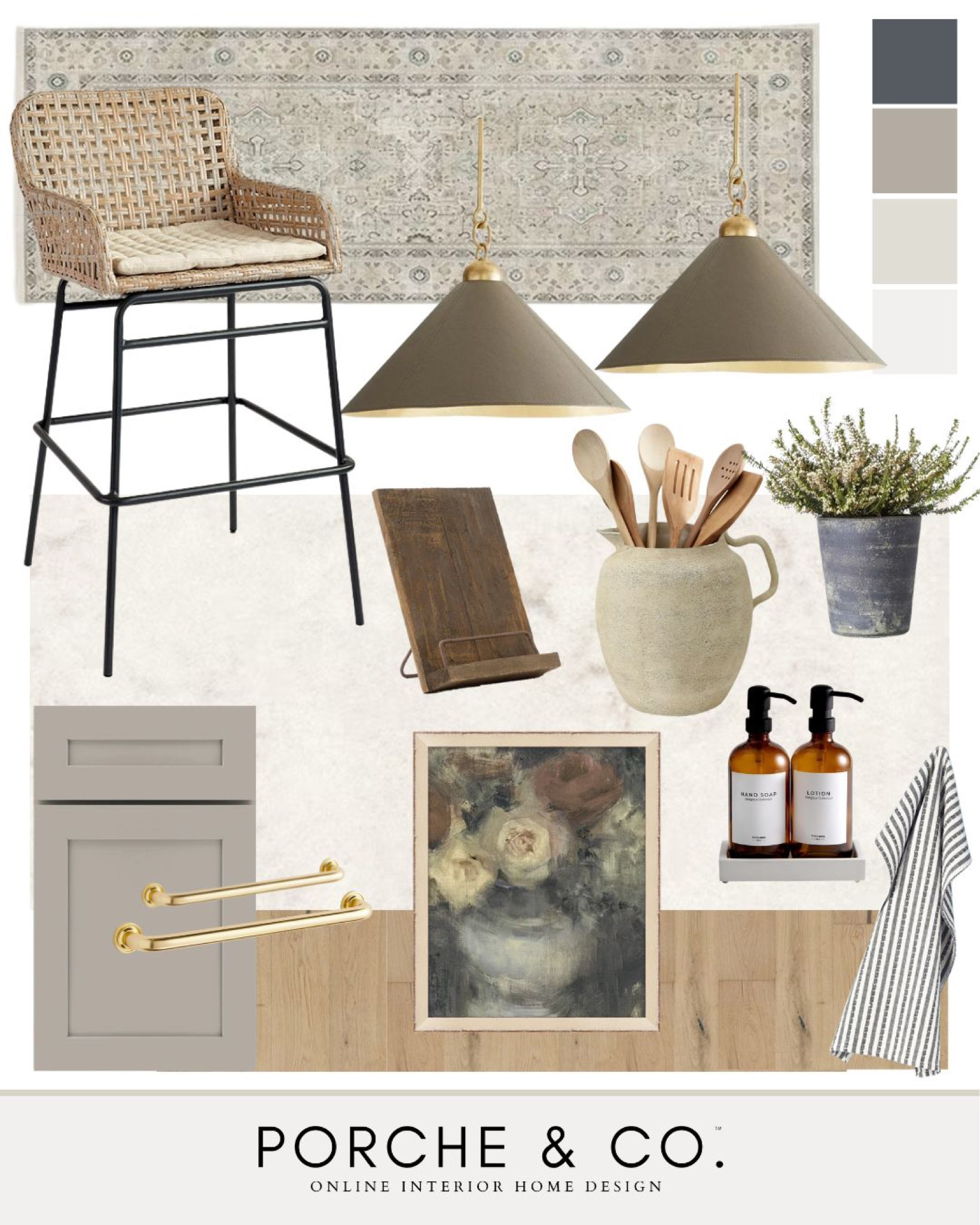 Modern Classic Timeless Kitchen 
#moodboard #visionboard #porcheandco

#LTKhome #LTKstyletip #LTKFind