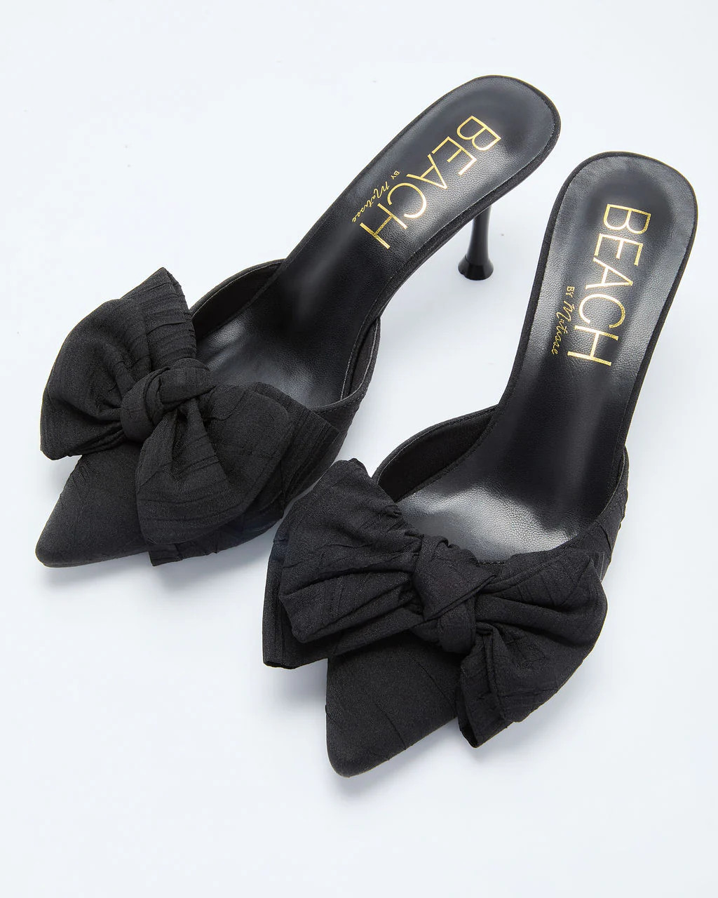 Carmeline Bow Mule Heels | VICI