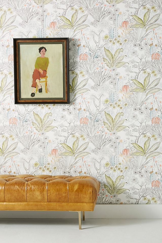 Flowering Desert Wallpaper | Anthropologie (US)