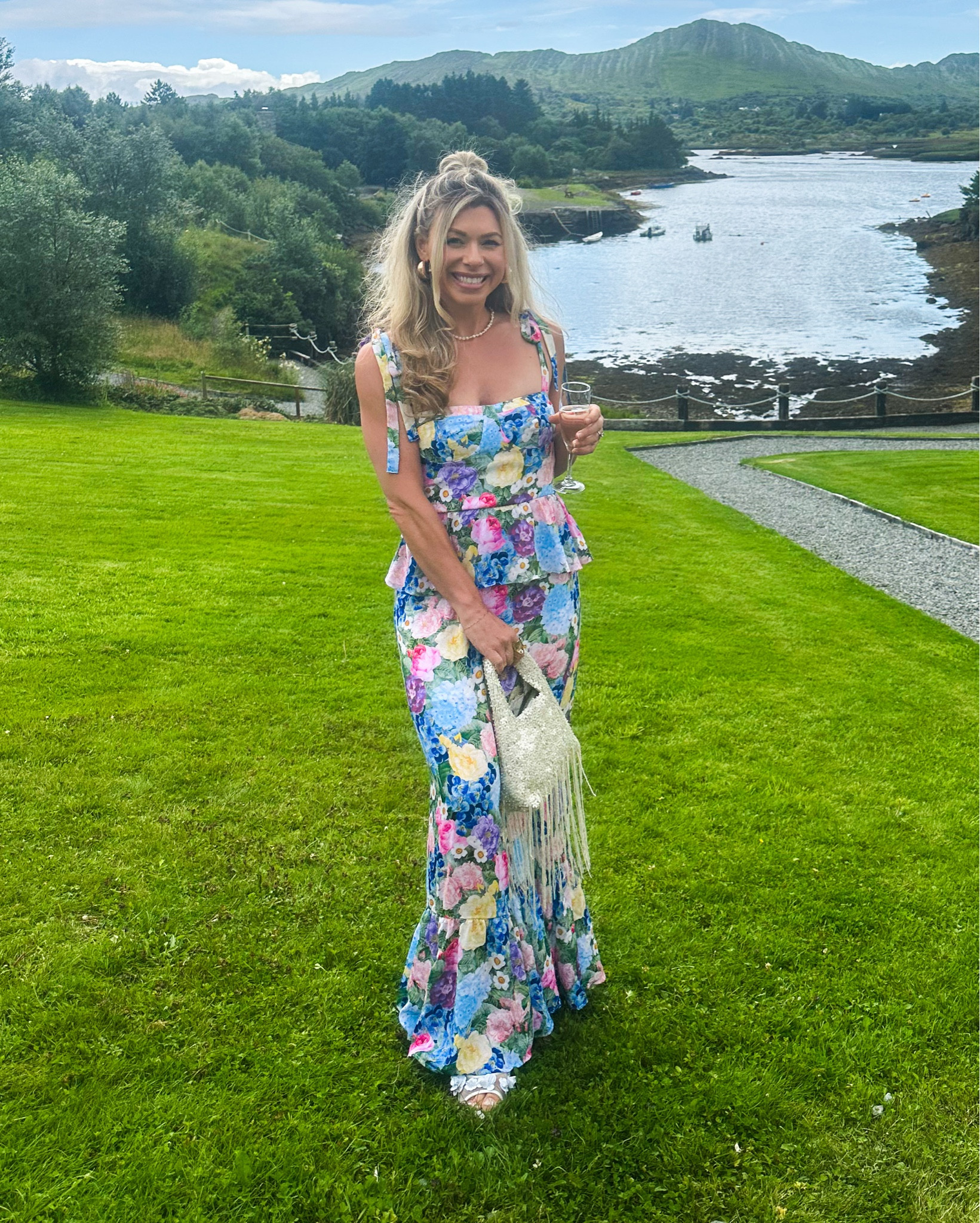 Summer wedding guest dress I wore to a wedding in Ireland that was garden formal  themed! Wearing size xs

#LTKWedding #LTKStyleTip