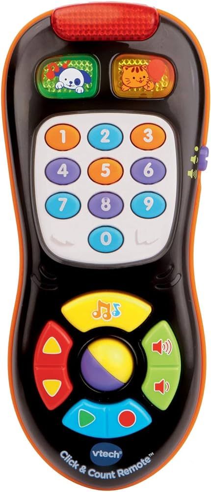 VTech Click and Count Remote, Black 6.7 x 1.38 x 2.96 inches | Amazon (US)