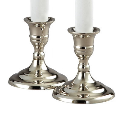 Jiallo  Hampton Pair of Candlesticks, 3.5" H | Target