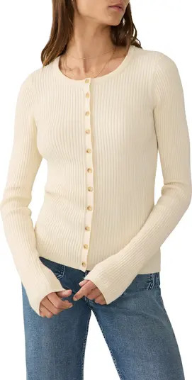 Faherty Milo Rib Organic Cotton & Cashmere Cardigan | Nordstrom | Nordstrom
