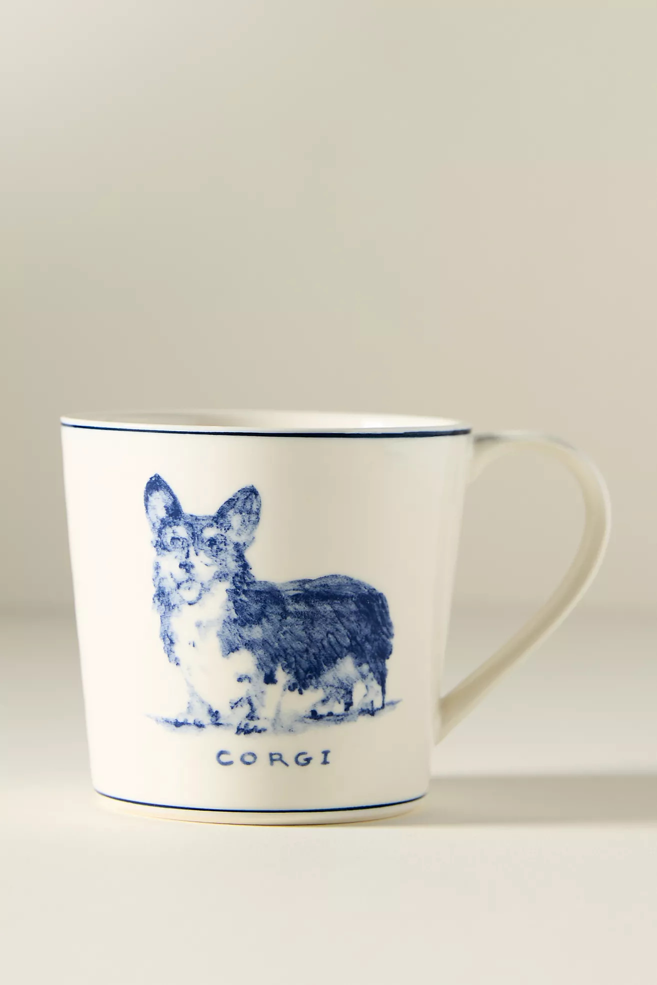 Molly Hatch Stoneware Dog Mug | Anthropologie (US)