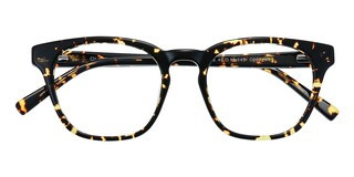Square Tortoise Eyeglasses - FZ1628-BLUE-LIGHT-GLASSES | GlassesShop 