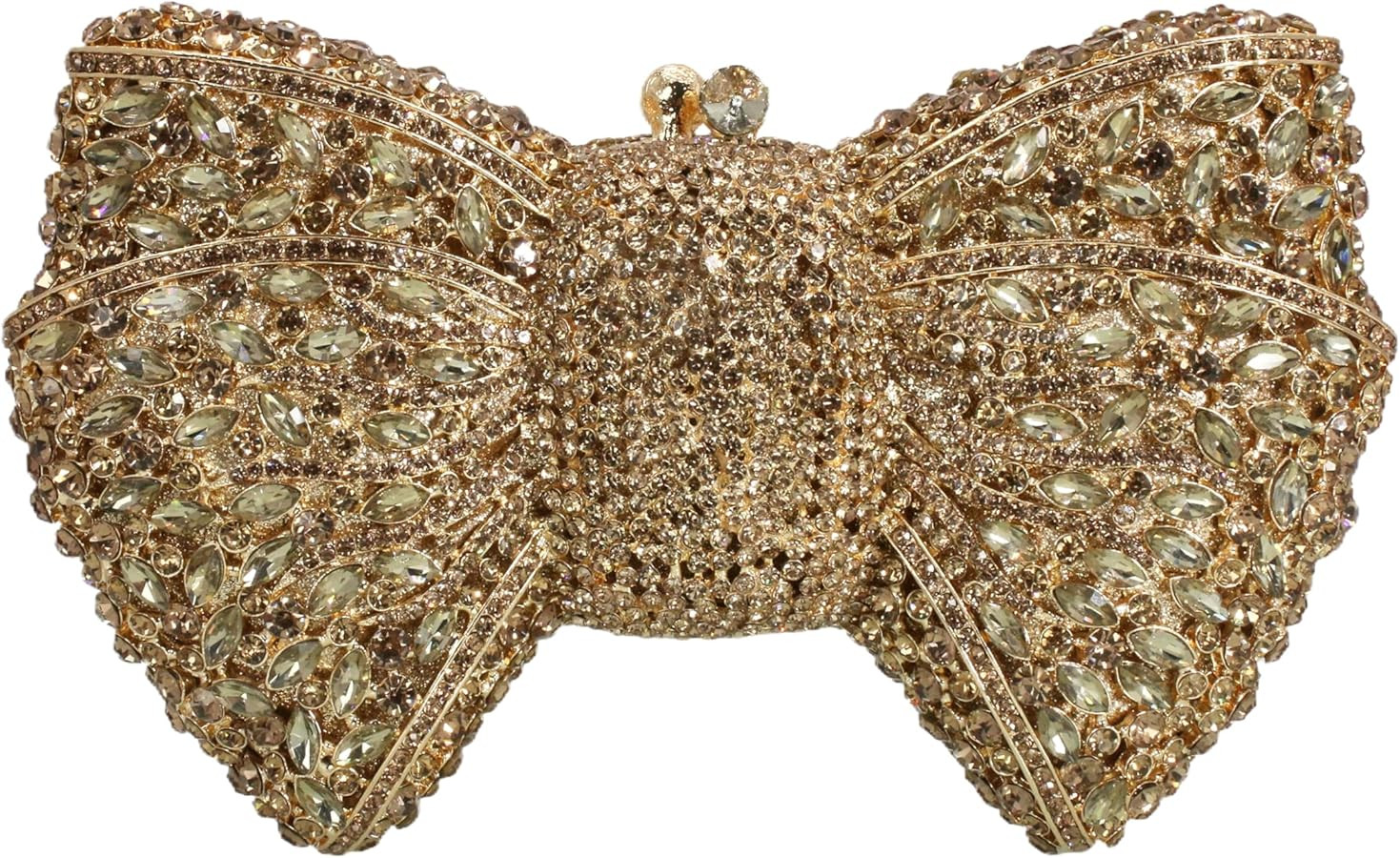 Women Bowknot Shaped Evening Clutch Handbag | Amazon (US)