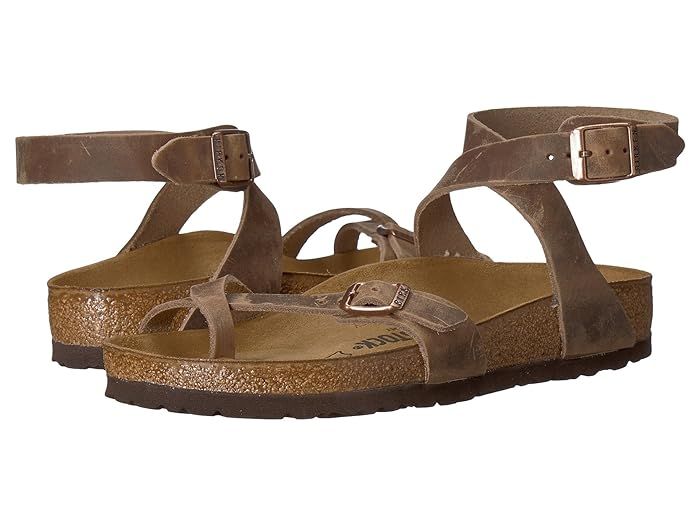 Birkenstock Yara (Tobacco) Women's Sandals | Zappos