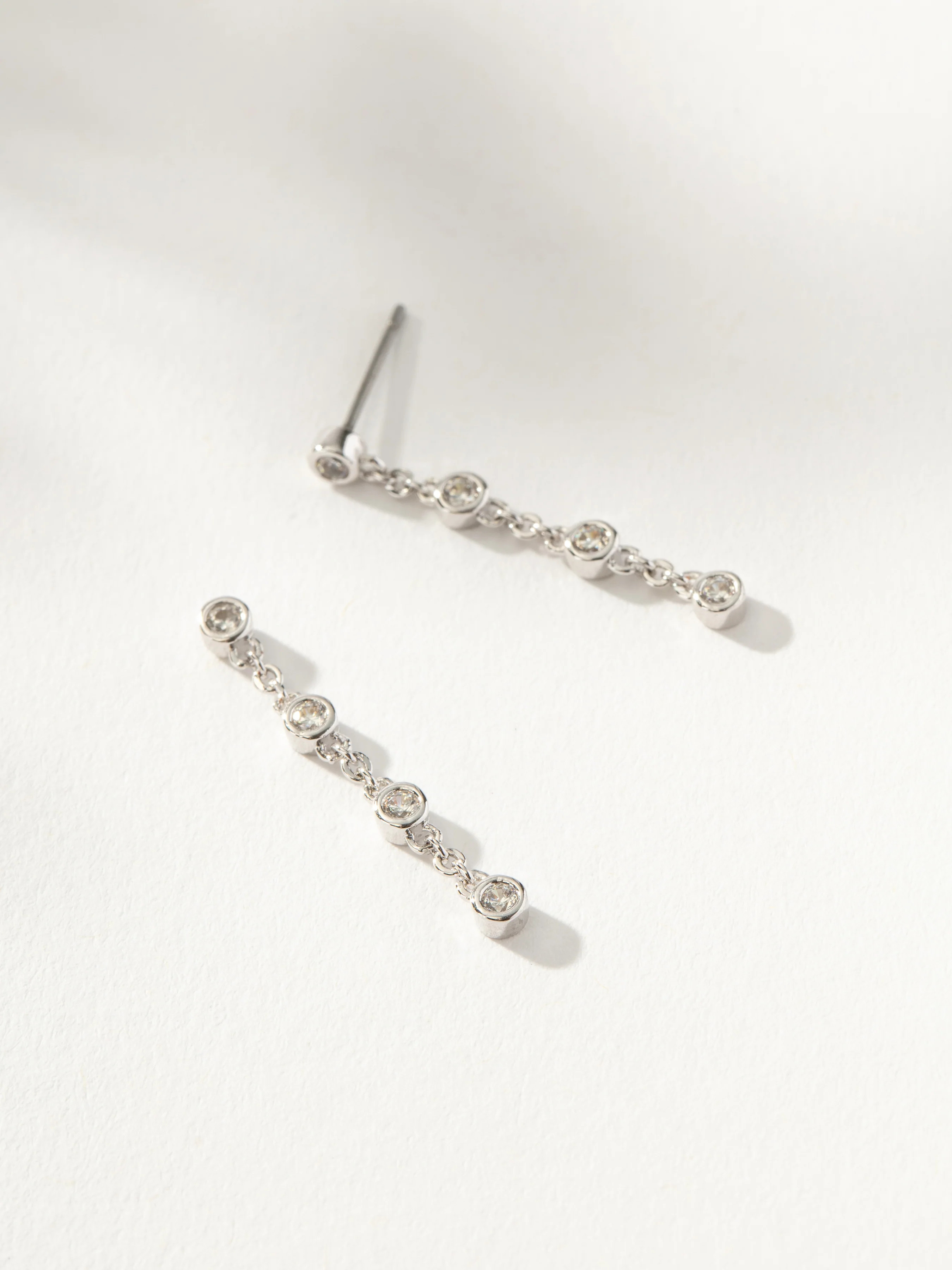 Gold Make It Shine Dainty Chain Dangle Earrings | Uncommon James | Uncommon James