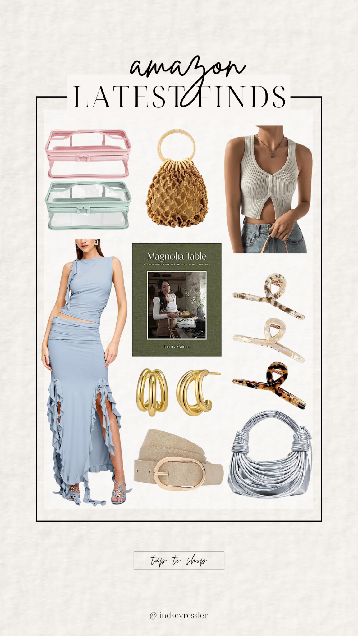 Amazon Latest Finds

Travel organizers, travel make up bag, two piece matching set, hair clips, designer dupe, gold earrings, amazon fashion, magnolia table, cook book

#LTKitbag #LTKtravel #LTKunder50