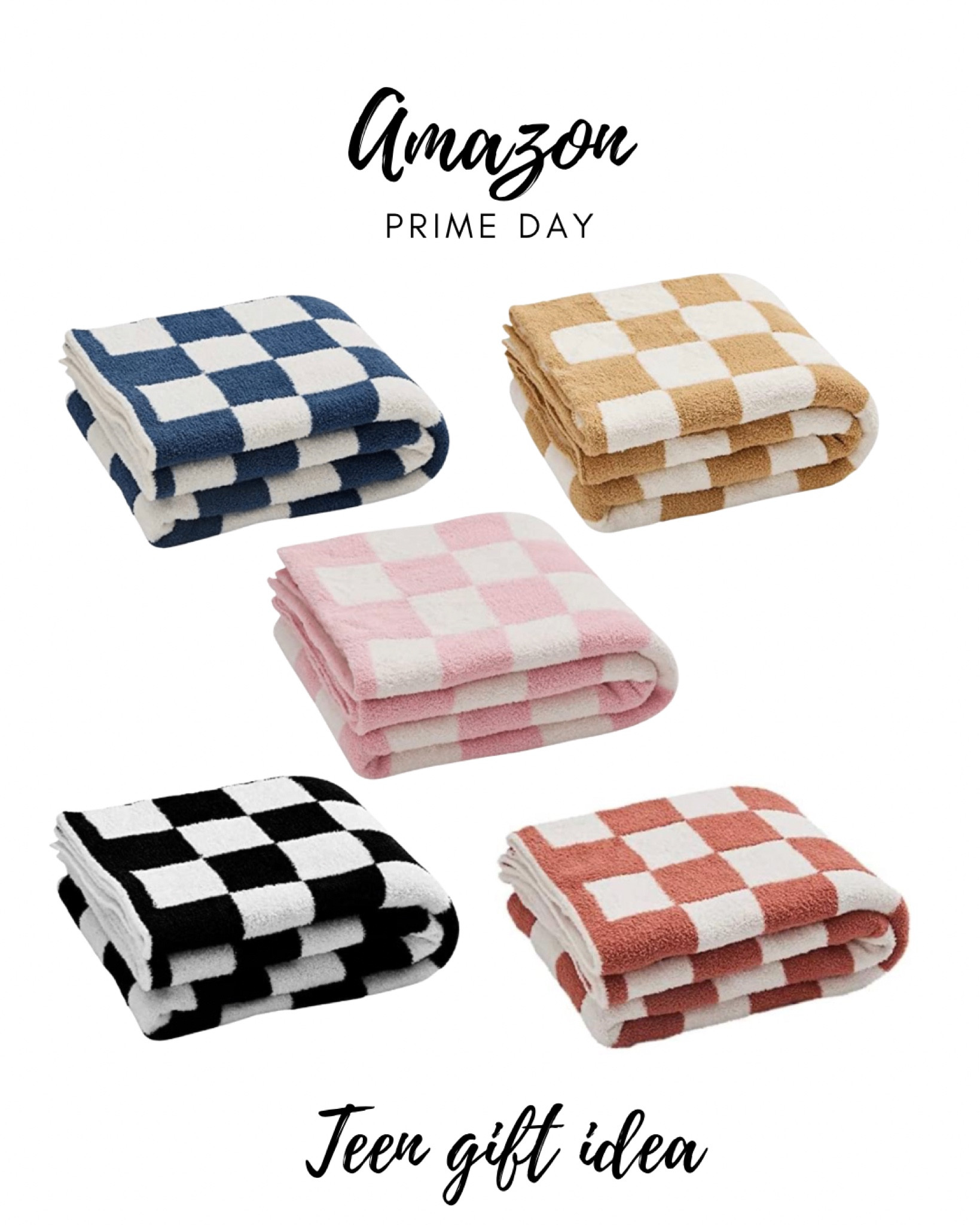 Teen gift guide - cozy checkered blankets 

#LTKsalealert #LTKHoliday #LTKfit