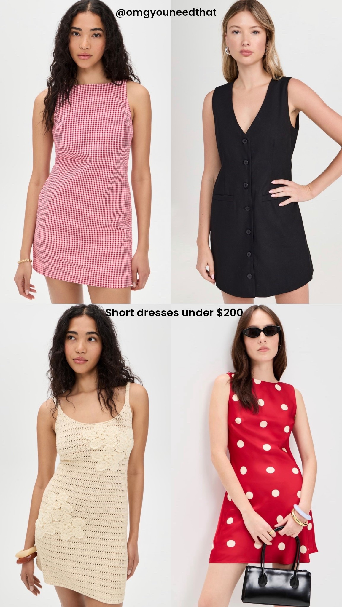 Short Dresses under $200
@Shopbop 

#LTKWorkwear #LTKSeasonal #LTKootd
