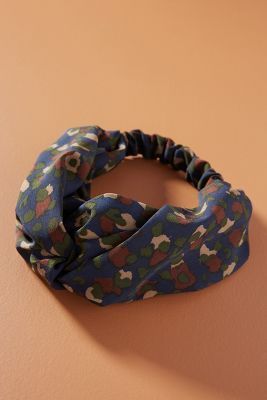 Cheetah-Printed Knotted Headband | Anthropologie (US)