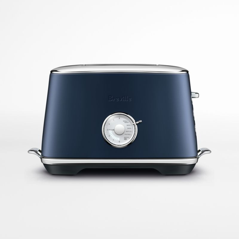 Breville Damson Blue Toast Select Luxe 2-Slice Toaster + Reviews | Crate & Barrel | Crate & Barrel