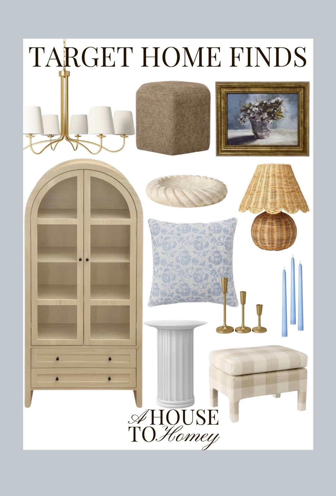 Loving these target home finds!!

Target decor
Studio McGee decor
Throw pillow
Blue throw pillow
Neutral throw pillow
Gold picture frame
Vintage wall art
Wall art
Gold candlestick holder
Candlestick holder set
Candlesticks
Candlestick set
Entryway decor
Living room decor
Decor inspo
Decor inspiration 
Wicker lamp
Lamp
Table side lamp
White pedestal 
Pedestal 
Ottoman
Neutral ottoman
Gold light fixture
Gold lighting
Blue candlesticks
Beige ottoman 

#LTKFindsUnder50 #LTKHome #LTKSeasonal