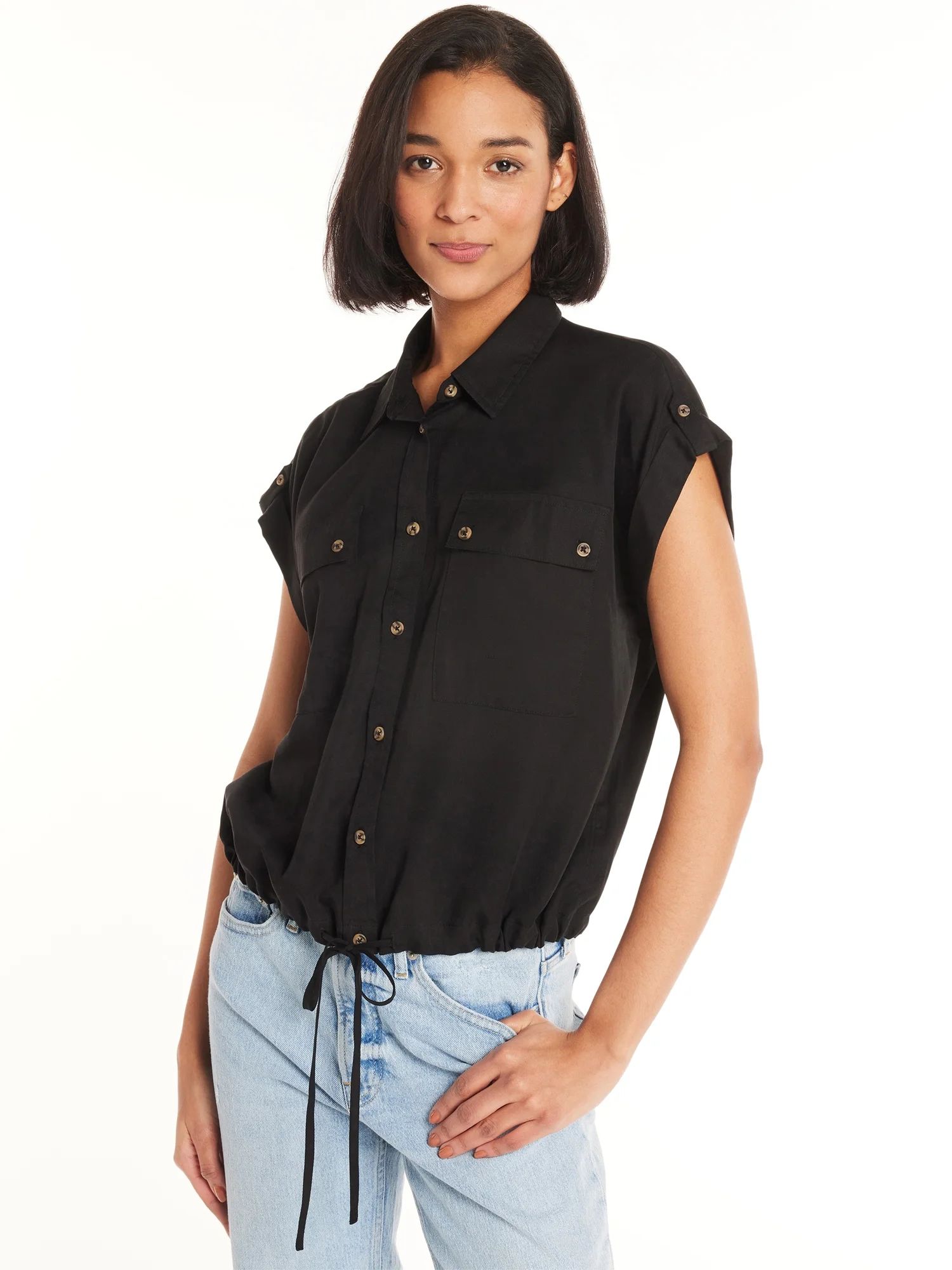 Time and Tru Utility Top | Walmart (US)