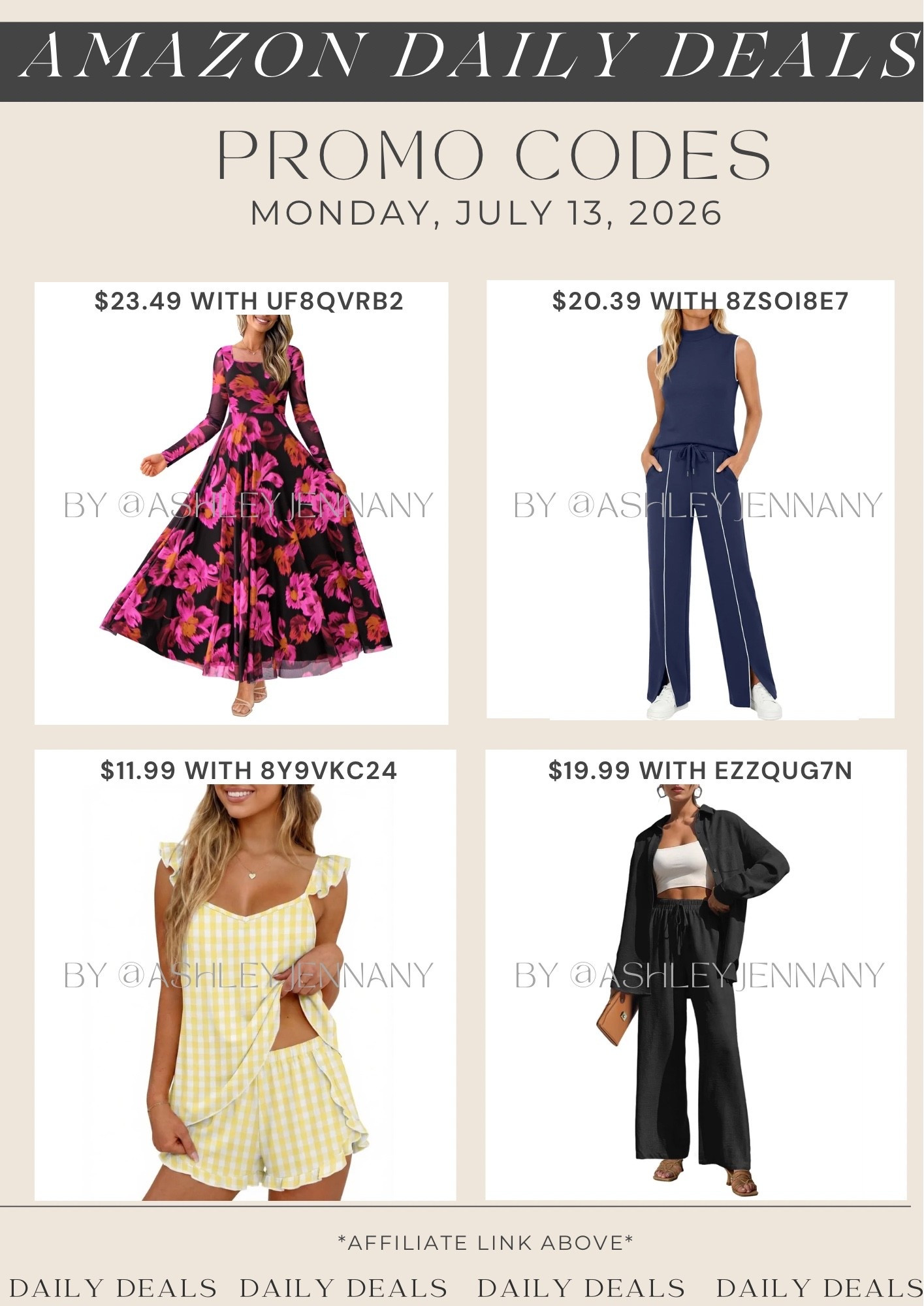 Amazon deals

#LTKSaleAlert #LTKMidsize #LTKootd