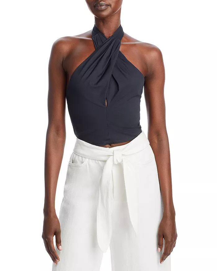 Kai Smocked Halter Top | Bloomingdale's (US)