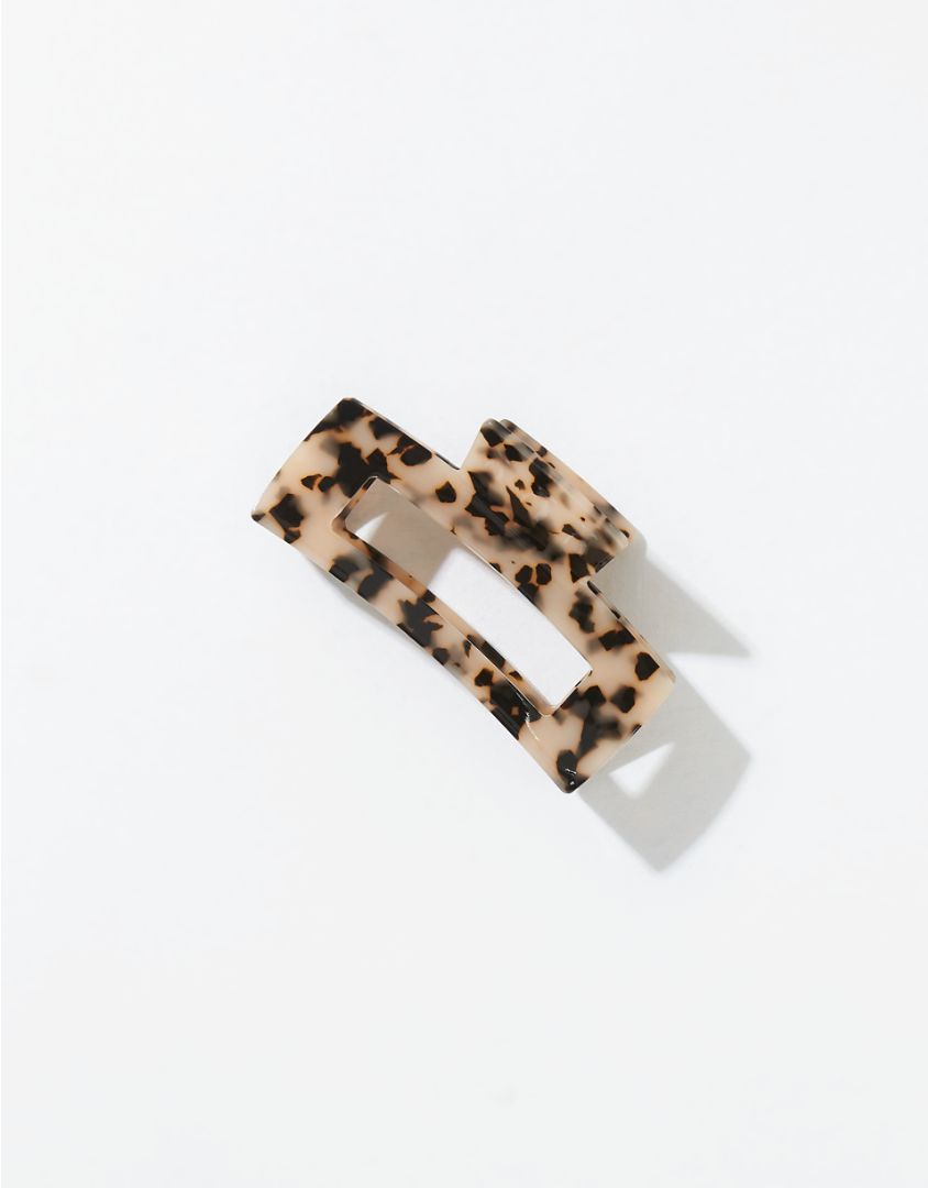 AEO Tortoise Claw Clip | American Eagle Outfitters (US & CA)