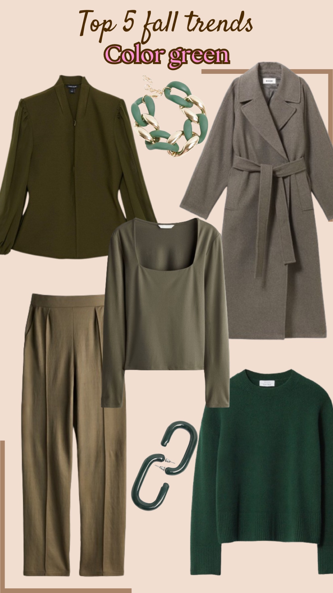 Green is everywhere this fall season! Green coat green top green trousers you name it and you’re trending! 

#LTKNYFW #LTKSeasonal #LTKStyleTip
