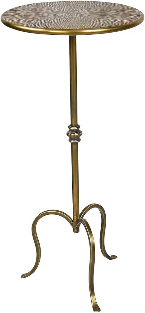 Metal Side Table, Martini Style Coffee Table Vintage Small Round Aceent Table 23inch for Living R... | Amazon (CA)