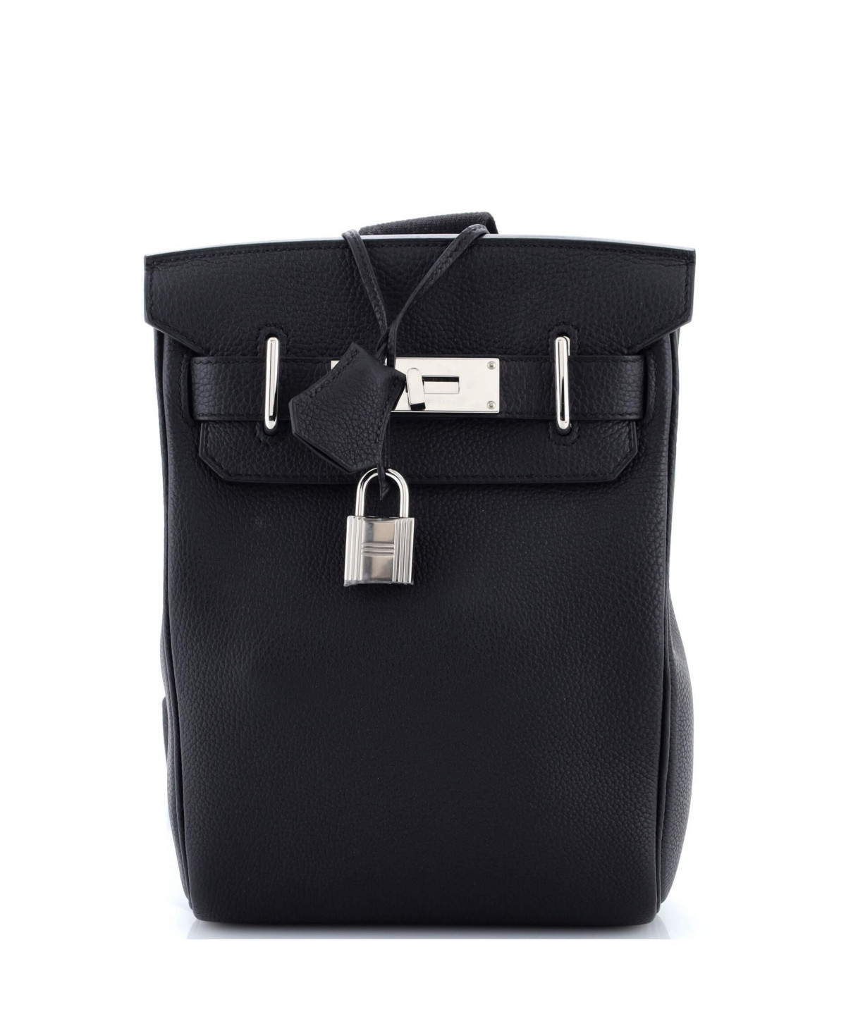 Pre-Owned HERMES Pm Hac a Dos Backpack Togo - Black | Macy's