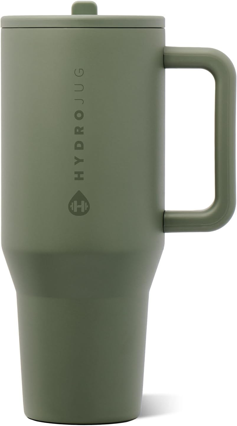 HydroJug Traveler 40oz, Insulated Tumbler with Handle & Straw, Courtyard | Amazon (US)