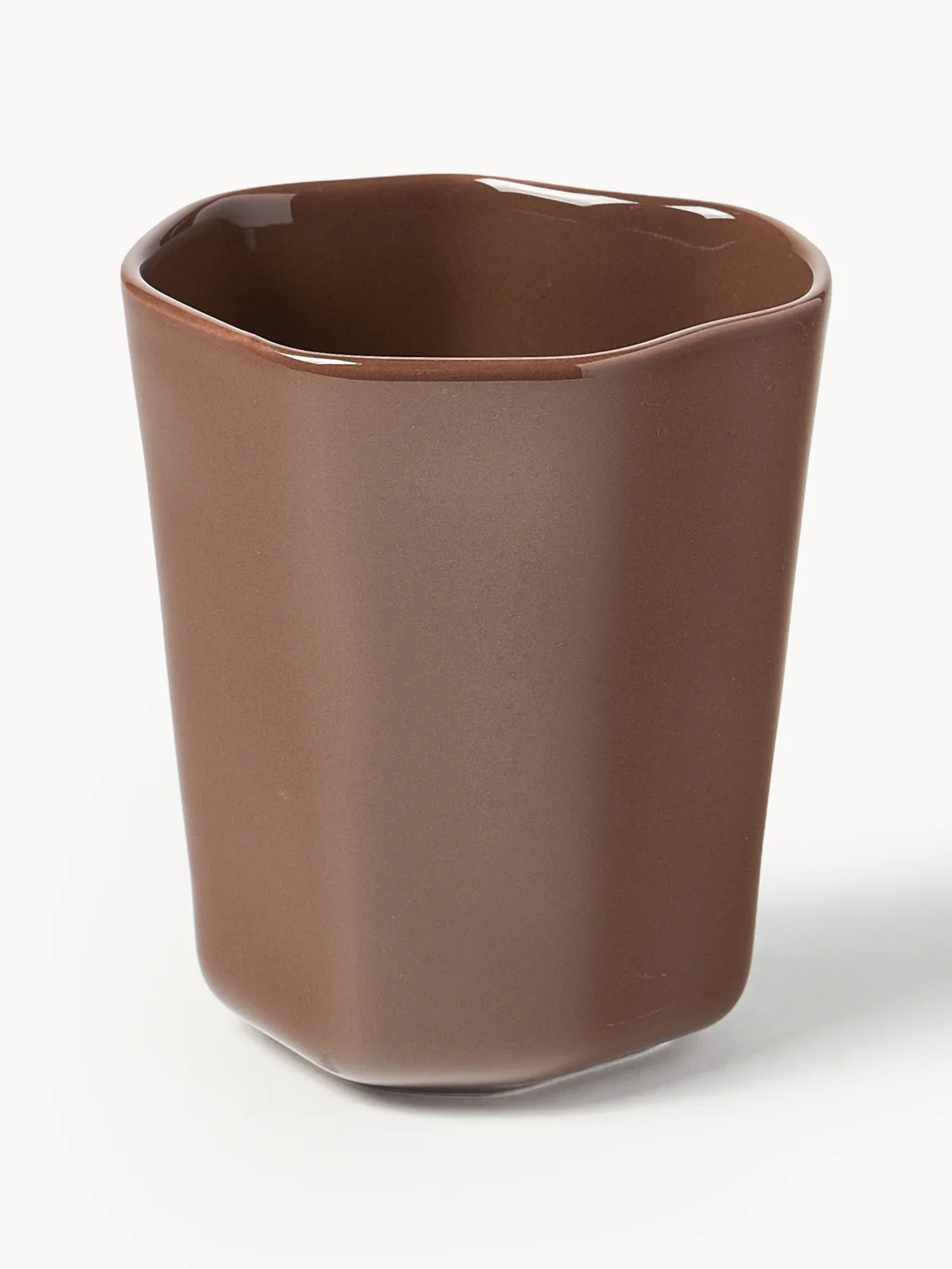 Porzellan-Kaffeebecher Joana in organischer Form, 4 Stück | Westwing EU