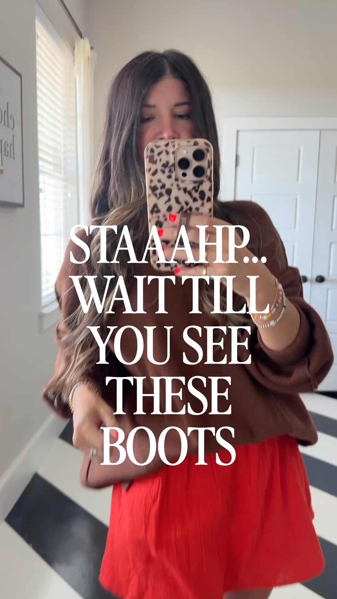 Dang it @Target , why you so cute!!! These look for less frye style fall boots sold out before the season last year & never restocked! They’re back in 3 colors! 
True to size but Size up half if wearing thick socks! 
Sized up several in sweater for an oversized look! 
 Xs in red skort skirt

Thanksgiving outfits, fall family photos, fall pics, fall outfits

#LTKmomlife #LTKSeasonal #LTKWorkwear